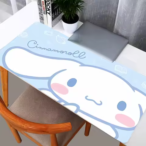 Cinnamoroll Computer Varmilo Keyboard Mouse Pads New Big Gaming Accessories Table New Gamer Carpet D