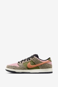 Nike SB Dunk Low Pro x Arts-Rec Skateshop Rust Pink and Rough Green