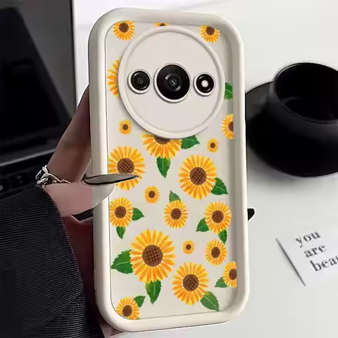 A3 Sunflowers Sky Eye Ladder Phone Case For Redmi 13C 12 12C 11A 10 10A 10C 9 9T 9A 9C 9i 9CNFC 8 A1