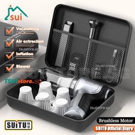 SUITU Wireless Vacuum Blower Cleaner Brushless Motor Portable Mini Handheld Blow Dust Vaccum For Car