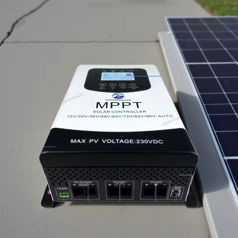 230VDC 48V 60V 72V 96V MPPT Solar Panel System Battery Charge Controller PV Regulator With WIFI Func
