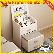 M.Feel M.Feel Foldable Makeup Table Removable Vanity Small One-person Dressing LED Light With Mirror