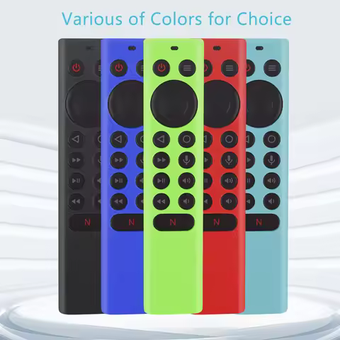 Anti-Slip Remote Cover Fit for Nvidia Shield TV Pro 4K HDR Silicone Anti-Fall Skid Protective Soft S