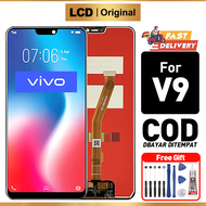 LCD VIVO V9 Original Full set ori asli hp Glass Touchscreen Digitizer Asli Ori Super COD