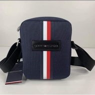 Tommy Hilfiger Sling Bag for Men w/ Dust Bag High Quality (Navy blue)