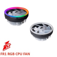 1st Player FR1 RGB CPU Fan With LED cycling effects Compatible with Intel and AMD platforms