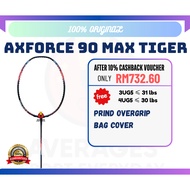 【READY STOCK】Original Axforce 90 Tiger Max Navy Red Attacking Proffesional Badminton Racket 雷霆90虎【FR