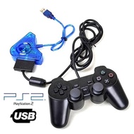 Gamepad Joystick Controller Stick PS2 PS3 PC Laptop Game Gaming USB Converter Connector Converter EL