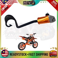 -0000- Exhaust silence lebih senyap for pocket bike mini bike scrambler orion 49cc 50cc