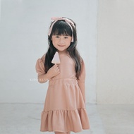 Kiddielabs [9 COLORS 1-6 Years] June Waffle Set Children's Suit Children's and Baby Clothes