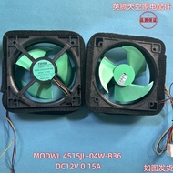 Suitable for Panasonic Refrigerator Motor Fan MODWL 4515JL-04W-B36 DC12V 0.15A