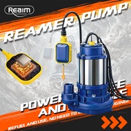 REAIM Submersible Water Pump Cut Pump  2 INCH Float Switch Sewage Agricultural 2HP