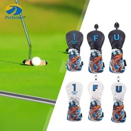 Perfeclan Golf Wood Club Head Cover, Golf Club Protector, Golf Training Supplies, Waterproof Golf Cl