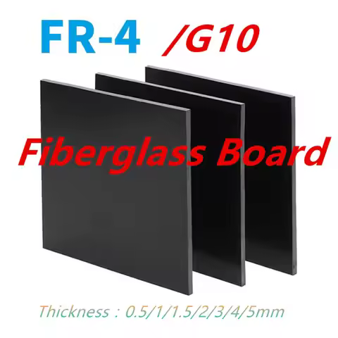 All-Size 1mm 1.5mm 2mm 3mm FR4 Black Glassfibre Template Board Sheet 3240 Epoxy Resin Board G10 Fibr