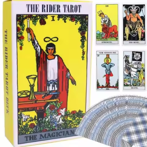 Rider Tarot Deck Cards One of the Top10 Tarot Decks of All Time Tarot Deck English Guide Tarot for B