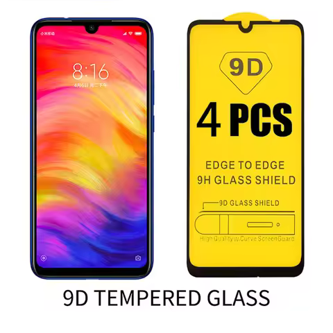 4Pcs Tempered Glass for Poco F4 F3 F2 Pro GT X4 X3 GT NFC Pro Screen Protector for POCO M3 M4 Pro 4G