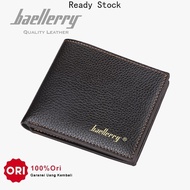 BAELLERRY D0810 Men's Wallet Made of Synthetic Leather Rubber BAEOS【0120】