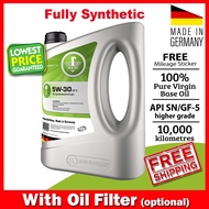 REKTOL 5W-30 API SP GF-6 Fully Synthetic Engine Oil 4L with Oil Filter (5W30)