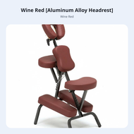 Adjustable foldable massage chair