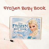 [SG SELLER] Frozen Busy/Quiet Book Kids Books Children’s Day Gift Preschool Activity Montessori Toddler Learning