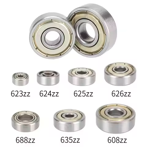 20/10pcs 623zz 624zz 625zz 626zz 635zz 608zz 688zz Ball Bearing Chrome Steel Ball Bearings 3D Printe