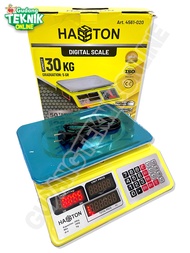 Timbangan Duduk Digital 30KG HASSTON 4561-020 PDS30 / Timbangan Digital Sayuran Buah Beras Laundri 3