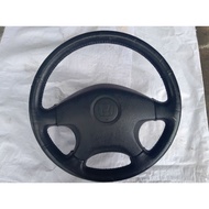 Honda steering wheel leather black civic EJ EK SO3 SO4 accord sv4 s84 s86 crv rd1 s10