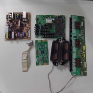 SAMSUNG LA32A450C1 32" TV MAIN BOARD, POWER SUPPLY, INVERTER, TCON, RIBBON CARD AND SPEAKER