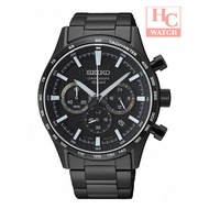 SEIKO SSB415P1 Black Dial Chronograph 100M Quartz Watch