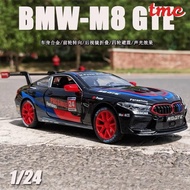 1: 24 BMW M8 GTE track version alloy car model
