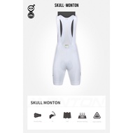 Monton Urban Skull Monton White Men's Bib Pants / BIB