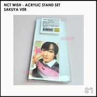 NCT WISH Acrylic Stand  Set - Official - Ready Stock