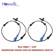 Rear R=L Wheel Speed ABS Sensor For Peugeot 206 2A/C 2D 206+ 1.1 1.4 1.6 2.0 98-19 454599 4545.A0 09