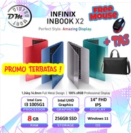 Laptop Infinix Inbook X2 Core i3-1005G1 RAM 4GB/8GB ROM 256GB SSD 14" IPS
