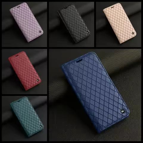 Premium Leather Flip Phone Case For POCO M2 M3 M4 M5S M6 M7 X3 X4 X5 X6 X7 NFC GT F5 F6 Pro C50 C55 