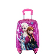 18” Kids Luggage  3D Cartoon Bag Kids Travel Bag Cute Bagasi Budak Beg Luggage Budak Beg Tarik Budak