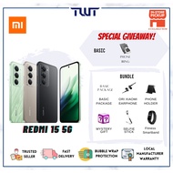 Redmi 15 5G (4GB+128GB/8GB+256GB)[ 1 YEAR MALAYSIA WARRANTY ]