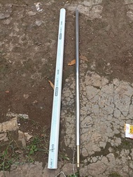 PIPA POLOS KUNINGAN SEROMBONG STENLIS IKAN (OD13 ID5) PANJANG 80cm
