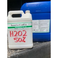 H202 Hydrogen peroxide 50 % pure/original