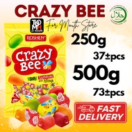 250/500gr ROSHEN Crazy Bee Jelly Candy Crazy Bee Gummy Crazy Bee Candy Gula Gula Viral Mix Candy Ana