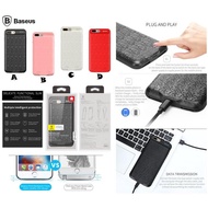 Iphone 6 6s 7 8 Baseus Plaid 7300mah powerbank case