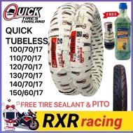 QUICK TIRE PHOENIX TUBELESS By 17 110/70/17 120/70/17 130/70/17 140/70/17