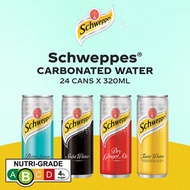 Schweppes 180ML / 320 ML x 24 cans TONIC/Ginger Ale/BITTER LEMON/SODA