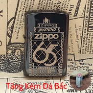 Bật Lửa Zippo Đen Bóng Kỷ Niệm 65 Năm Giai Đoạn 1932 - 1997 ( Tặng Đá Bấc ) Hộp Quẹt Zippo Độc Lạ