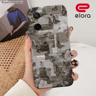 HP Xiaomi poco F7 - Elloraa.id - Xiaomi Casing poco F7 - Aesthetic Motif - Cellphone Protector - Xia