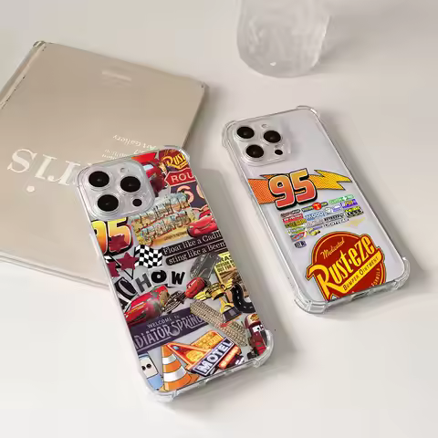 Fast Car Racing Lightning Mcqueen 95 Phone Case For vivo V40 V30 V29 V27 V27E V25 V23 Y02 Y76 Y38 Y2