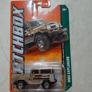 Matchbox 1968 toyota land cruiser fj40