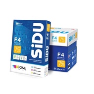Sidu HVS Paper F4 75Gr 1 Ream Photocopy Print Paper/ Sidu HVS Paper/ HVS Paper F4