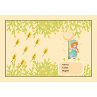 Aesthetic Book Cover/ Book Cover Cute Book Cover/ Cream Book Cover