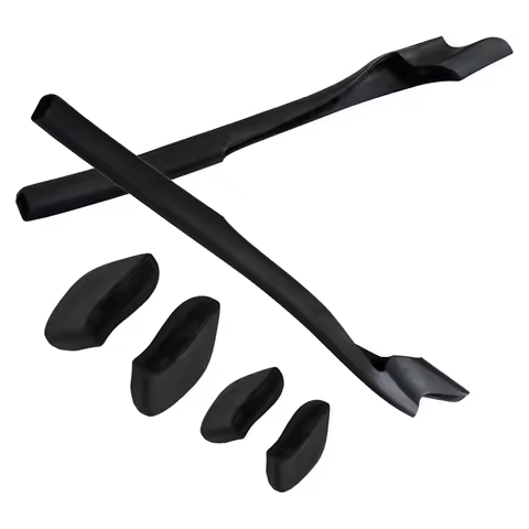 Bwake Replacement Rubber Kit Ear Socks & Nose Pads for-Oakley Half Jacket 2.0 OO9144/Half Jacket 2.0